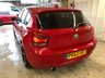 USED 2013 L BMW 1 SERIES 1.6 116D EFFICIENTDYNAMICS BUSINESS 5d 114 BHP POWER BOOT+NAV+&pound;0 ROAD TAX+BLACK ALLOYS+BUSINESS EDITION GREAT+DAB RADIO+FULL LEATHER HEATED SEATS+BLUETOOTH+HPI CLEAR