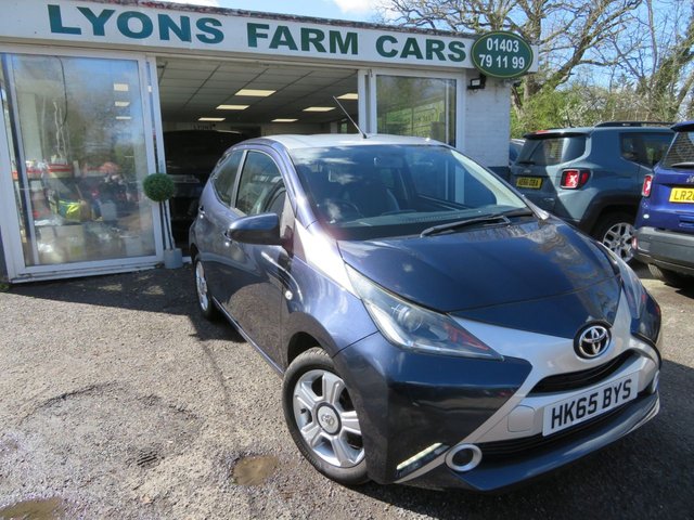 2015 65 Toyota Aygo 1.0 VVT-I X-PLAY 5d 69 BHP