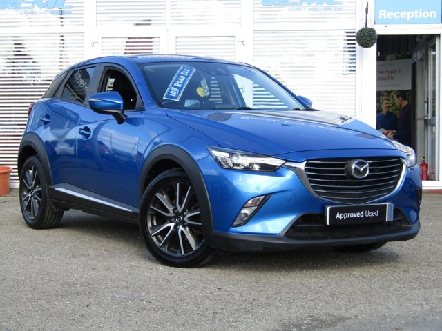 2016 16 Mazda CX-3 1.5 D SPORT NAV 5d 104 BHP