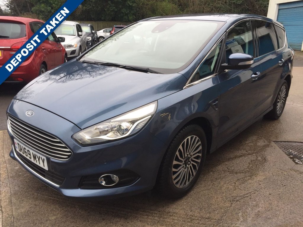 USED 2019 69 FORD S-MAX 2.0 TITANIUM ECOBLUE 5d 148 BHP DAB + SAT NAV