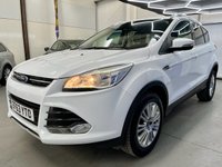 USED 2014 63 FORD KUGA 2.0 TDCi Titanium SUV 5dr Diesel Manual AWD Euro 5 (163 ps) DAB,Cruise,Btooth,Belt Done