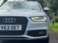 USED 2013 63 AUDI A4 2.0 AVANT TDI S LINE START/STOP 5d 148 BHP 