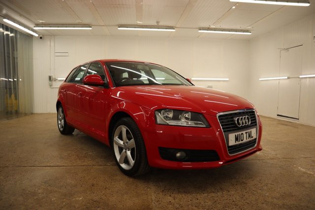 2010 M Audi A3 1.6 SPORTBACK MPI TECHNIK 5d 101 BHP