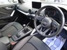 USED 2019 19 AUDI Q2 1.6 TDI S LINE 5d 114 BHP Finished in IBIS WHITE with contrasting BLACK SPORTS TRIM. This Audi Q2 is designed to give you the feel-good factor of an Audi A3, but with a higher driving position and the extra feeling of security that comes with it. This great example has features that include Pan Roof, Sat Nav, Power Folding Mirrors, Power rear boot, 18" Alloys, Cruise Control, Park Sensors, DAB, B/Tooth and much more. Dealer serviced at 8639 miles, 17756 miles and on arrival at 42263 miles.