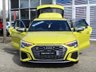 USED 2021 21 AUDI A3 2.0 S3 TFSI QUATTRO 5d 306 BHP Finished in PYTHON YELLOW pearl with contrasting Ebony heated SPORTS LEATHER seats. This 4x4 S3 has an advanced 2.0 turbocharged petrol engine pumping out 306 BHP, blistering performance with arguably the highest quality interior in its class. Features include Sat Nav, Rear View Camera, Full Heated Leather, DAB, Bang and Olufsen Speakers, B/tooth, LED run lights, Park Senors with Park Assist and Cruise. Dealer serviced at 10600 miles, 12674 miles, 20652 miles and on arrival at 27587 miles.