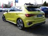 USED 2021 21 AUDI A3 2.0 S3 TFSI QUATTRO 5d 306 BHP Finished in PYTHON YELLOW pearl with contrasting Ebony heated SPORTS LEATHER seats. This 4x4 S3 has an advanced 2.0 turbocharged petrol engine pumping out 306 BHP, blistering performance with arguably the highest quality interior in its class. Features include Sat Nav, Rear View Camera, Full Heated Leather, DAB, Bang and Olufsen Speakers, B/tooth, LED run lights, Park Senors with Park Assist and Cruise. Dealer serviced at 10600 miles, 12674 miles, 20652 miles and on arrival at 27587 miles.
