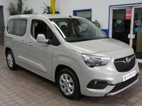 USED 2020 20 VAUXHALL COMBO LIFE 1.2 ENERGY S/S 5d 109 BHP 7 SEATS SAT NAV CRUISE PARKING SENSORS 1 OWNER 6 MONTHS GOLD WARRANTY