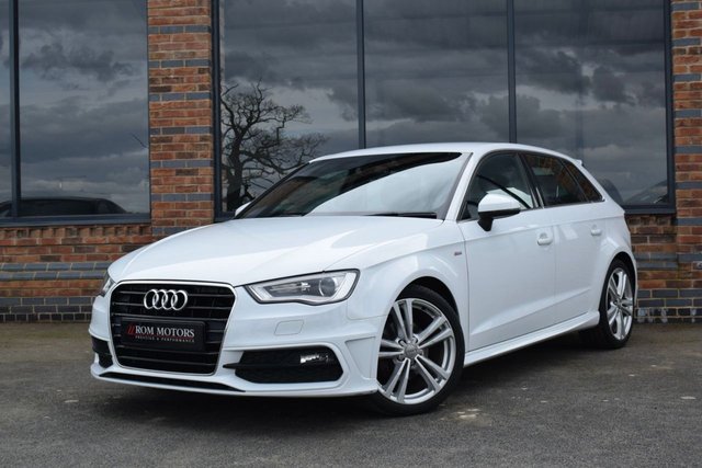 2014 64 Audi A3 2.0 TDI S LINE 5d AUTO 148 BHP