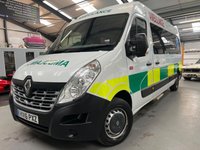 USED 2016 16 RENAULT MASTER 2.3L LM35 BUSINESS DCI S/R P/V 0d 125 BHP Ideal Camper Conversion
