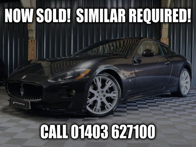 2013 63 Maserati Granturismo 4.7 S 2d 440 BHP