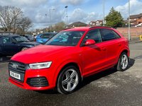USED 2016 16 AUDI Q3 2.0 TDI QUATTRO S LINE PLUS 5d AUTO 182 BHP Cruise , Climate , Heated Seats