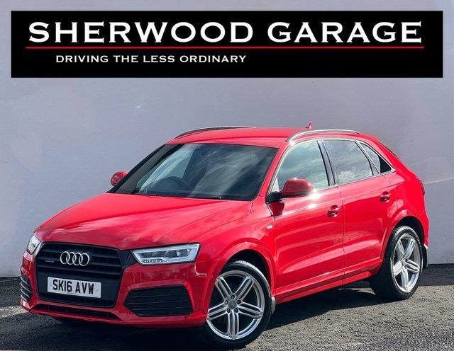 2016 16 Audi Q3 2.0 TDI QUATTRO S LINE PLUS 5d AUTO 182 BHP