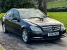 USED 2012 62 MERCEDES-BENZ C-CLASS 2.1 C200 CDI BLUEEFFICIENCY EXECUTIVE SE 4d 135 BHP 