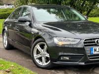 USED 2013 63 AUDI A4 2.0 TDI SE TECHNIK 4d 134 BHP 