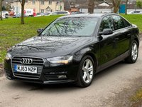 USED 2013 63 AUDI A4 2.0 TDI SE TECHNIK 4d 134 BHP 