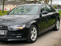 USED 2013 63 AUDI A4 2.0 TDI SE TECHNIK 4d 134 BHP 