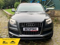 USED 2010 60 AUDI Q7 3.0 TDI QUATTRO S LINE 5d 240 BHP 2010/60reg AUDI Q7 3.0 TDi QUATTRO S-LINE - SUV - FACTORY 7 SEATER / 3RD ROW SEATING - SATELLITE NAVIGATION - AUTOMATIC TRANSMISSION - SERVICE HISTORY - 4 FORMER KEEPERS