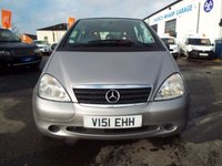 USED 1999 V MERCEDES-BENZ A-CLASS 1.4 A140 CLASSIC 5d 82 BHP ** LOW MILEAGE **