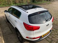 USED 2014 KIA SPORTAGE 2.0 CRDI KX-4 5d 181 BHP 2014/64reg KIA SPORTAGE 2.0 CRDi KX-4 AWD DIESEL - AUTOMATIC - FULL BLACK LEATHER - TWIN GLASS ROOF -  SATELLITE NAVIGATION - REAR CAMERA - INFINITY PREMIUM SOUND SYSTEM - COST NEW OVER &pound;30K