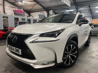 USED 2014 64 LEXUS NX 2.5L 300H F SPORT 5d 153 BHP FULL SERVICE HISTORY, Pan Roof
