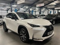 USED 2014 64 LEXUS NX 2.5L 300H F SPORT 5d 153 BHP FULL SERVICE HISTORY, Pan Roof