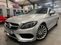 USED 2017 17 MERCEDES-BENZ C-CLASS 2.1L C 250 D AMG LINE PREMIUM 2d AUTO 201 BHP Panoramic Roof, 19