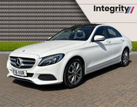 USED 2016 16 MERCEDES-BENZ C-CLASS 2.1 C220 D SPORT PREMIUM 4d 170 BHP 17" ALLOYS - PREMIUM PACK - BLACK LEATHER - AUTOMATIC