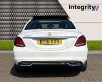 USED 2016 16 MERCEDES-BENZ C-CLASS 2.1 C220 D SPORT PREMIUM 4d 170 BHP 17" ALLOYS - PREMIUM PACK - BLACK LEATHER - AUTOMATIC