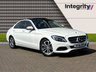 USED 2016 16 MERCEDES-BENZ C-CLASS 2.1 C220 D SPORT PREMIUM 4d 170 BHP 17" ALLOYS - PREMIUM PACK - BLACK LEATHER - AUTOMATIC