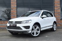 USED 2017 17 VOLKSWAGEN TOUAREG 3.0 V6 R-LINE PLUS TDI BLUEMOTION TECHNOLOGY 5d AUTO 259 BHP PAN ROOF / 2 OWNER / FULL HIST