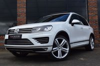 USED 2017 17 VOLKSWAGEN TOUAREG 3.0 V6 R-LINE PLUS TDI BLUEMOTION TECHNOLOGY 5d AUTO 259 BHP PAN ROOF / 2 OWNER / FULL HIST