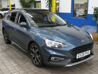 USED 2020 20 FORD FOCUS ACTIVE 1.5 X ECOBLUE 5d 119 BHP BIG SPEC SAT NAV SUNROOF PART LEATHER HEATED SEATS REAR VIEW CAMERA CRUISE CONTROL PARKING SENSORS 1 OWNER SERVICE HISTORY 6 MONTHS GOLD WARRANY