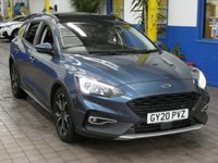 USED 2020 20 FORD FOCUS ACTIVE 1.5 X ECOBLUE 5d 119 BHP BIG SPEC SAT NAV SUNROOF PART LEATHER HEATED SEATS REAR VIEW CAMERA CRUISE CONTROL PARKING SENSORS 1 OWNER SERVICE HISTORY 6 MONTHS GOLD WARRANY