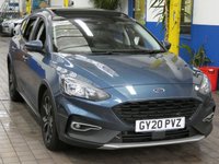 USED 2020 20 FORD FOCUS ACTIVE 1.5 X ECOBLUE 5d 119 BHP BIG SPEC SAT NAV SUNROOF PART LEATHER HEATED SEATS REAR VIEW CAMERA CRUISE CONTROL PARKING SENSORS 1 OWNER SERVICE HISTORY 6 MONTHS GOLD WARRANY