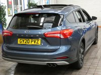 USED 2020 20 FORD FOCUS ACTIVE 1.5 X ECOBLUE 5d 119 BHP BIG SPEC SAT NAV SUNROOF PART LEATHER HEATED SEATS REAR VIEW CAMERA CRUISE CONTROL PARKING SENSORS 1 OWNER SERVICE HISTORY 6 MONTHS GOLD WARRANY