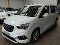 USED 2019 69 VAUXHALL COMBO LIFE 1.5 ENERGY XL CDTI S/S 5d 101 BHP 7 SEATS HEATED SEATS CRUISE CONTROL PARKING SENSORS 1 OWNER EXCELLENT SERVICE HISTORY 6 MONTHS GOLD WARRANTY