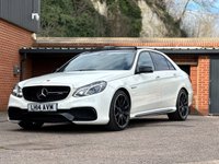 USED 2014 14 MERCEDES-BENZ E-CLASS 5.5L E63 AMG 4d AUTO 550 BHP 