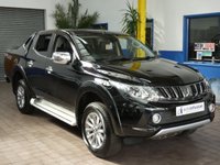 USED 2019 19 MITSUBISHI L200 2.4 DI-D 4WD BARBARIAN DCB 178 BHP STUNNING EXAMPLE APP BASED SAT NAV ANDROID APPLE CARPLAY REAR CAMERA LEATHER HEATED SEATS 1 OWNER