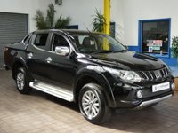USED 2019 19 MITSUBISHI L200 2.4 DI-D 4WD BARBARIAN DCB 178 BHP STUNNING EXAMPLE APP BASED SAT NAV ANDROID APPLE CARPLAY REAR CAMERA LEATHER HEATED SEATS 1 OWNER