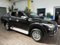 USED 2019 19 MITSUBISHI L200 2.4 DI-D 4WD BARBARIAN DCB 178 BHP STUNNING EXAMPLE APP BASED SAT NAV ANDROID APPLE CARPLAY REAR CAMERA LEATHER HEATED SEATS 1 OWNER