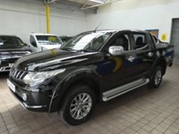 USED 2019 19 MITSUBISHI L200 2.4 DI-D 4WD BARBARIAN DCB 178 BHP STUNNING EXAMPLE APP BASED SAT NAV ANDROID APPLE CARPLAY REAR CAMERA LEATHER HEATED SEATS 1 OWNER