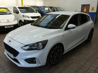 USED 2020 70 FORD FOCUS 1.0 ST-LINE X EDITION MHEV 5d 124 BHP SAT NAV HEATED SEATS CRUISE CONTROL PARKING SENSORS 1 OWNER SERVICE HISTORY 6 MONTHS GOLD WARRANTY