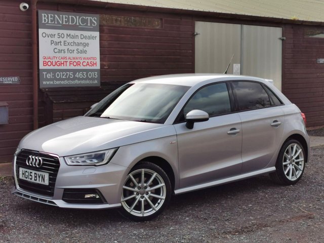 2015 15 Audi A1 1.4 SPORTBACK TFSI S LINE 5d 148 BHP