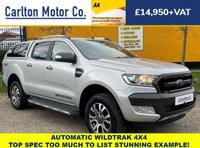 USED 2017 17 FORD RANGER 3.2 WILDTRAK 4X4 TDCI 197 BHP EURO 6 / AUTOMATIC
