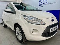 USED 2014 14 FORD KA  1.2 Zetec Hatchback 3dr Petrol Manual Euro 5 (s/s) (69 ps) R.Sensors-&pound;35 Tax-Alloys