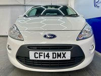USED 2014 14 FORD KA  1.2 Zetec Hatchback 3dr Petrol Manual Euro 5 (s/s) (69 ps) R.Sensors-&pound;35 Tax-Alloys
