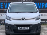 USED 2016 66 CITROEN DISPATCH 1.6 M 1000 X BLUEHDI 94 BHP NO VAT - SERVICE HISTORY - HPI CLEAR - EURO 6 - ULEZ / LEZ / CAZ COMPLIANT - LOW MILEAGE - 2 KEYS - 3 SEATS - ROOF RACK - TWIN SIDE LOADING DOORS - BLUETOOTH / DAB / USB / AUX / RADIO - CRUISE CONTROL - FINANCE AVAILABLE - ZERO DEPOSIT OFFERS - ALL VANS/CARS WELCOME IN PART-EXCHANGE, ANY AGE, ANY MILEAGE, ANY CONDITION