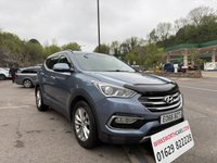 USED 2016 66 HYUNDAI SANTA FE 2.2 CRDI PREMIUM BLUE DRIVE 4x4 197 BHP*FSH*7 SEATS*RECENT CLUTCH* **FSH INCL. RECENT CLUTCH KIT**7 LEATHER SEATS**