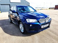 USED 2013 13 BMW X3 3.0 XDRIVE30D M SPORT 5d 255 BHP 