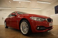 USED 2016 16 BMW 4 SERIES 2.0 420D XDRIVE LUXURY 2d 188 BHP WITH FACTORY EXTRAS AND A STUNNING MAGNOLIA INTERIOR